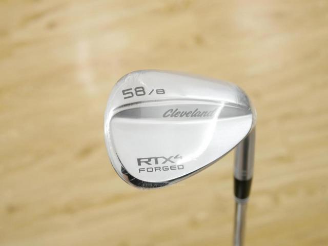 Wedge : Cleveland : **ของใหม่ ยังไม่แกะพลาสติก** Wedge Cleveland RTX4 Forged Loft 58 ก้านเหล็ก Dynamic Gold S200