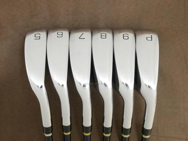 Iron set : Mizuno : ชุดเหล็ก Mizuno JPX EIII Hot Metal (รุ่นท้อป ใบใหญ่ หน้าเด้ง ตีไกล) มีเหล็ก 5-Pw (6 ชิ้น) ก้านกราไฟต์ Flex R