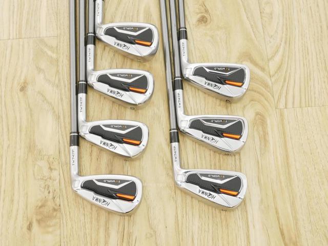 Iron set : Honma : ชุดเหล็ก Honma Tour World TW747P (รุ่นปี 2019) มีเหล็ก 5-11 (7 ชิ้น) ก้านกราไฟต์ Honma Vizard 50 Flex R