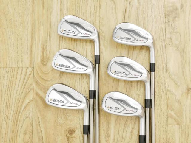 Iron set : Epon : ชุดเหล็ก EPON AF-706S Forged (รุ่นปี 2023 ใบใหญ่ ตีง่าย ไกล) มีเหล็ก 6-Pw,Tw (6 ชิ้น) ก้านกราไฟต์ UST Mamiya ATTAS 60 Flex R