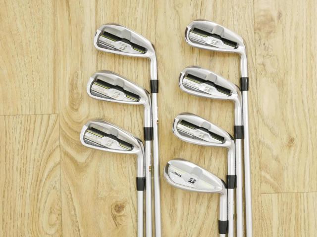 Iron set : Bridgestone : ชุดเหล็ก Bridgestone JGR Hybrid Forged (ตีไกลกว่าตัวอื่น 2 เบอร์) มีเหล็ก 6-P1,P2,Aw (7 ชิ้น) ก้านกราไฟต์ Fujikura Air Speeder (R)