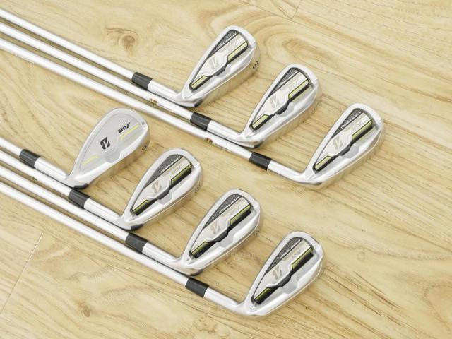 Iron set : Bridgestone : ชุดเหล็ก Bridgestone JGR Hybrid Forged (ตีไกลกว่าตัวอื่น 2 เบอร์) มีเหล็ก 6-P1,P2,Aw (7 ชิ้น) ก้านกราไฟต์ Fujikura Air Speeder (R)