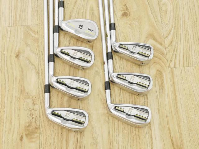 Iron set : Bridgestone : ชุดเหล็ก Bridgestone JGR Hybrid Forged (ตีไกลกว่าตัวอื่น 2 เบอร์) มีเหล็ก 6-P1,P2,Aw (7 ชิ้น) ก้านกราไฟต์ Fujikura Air Speeder (R)