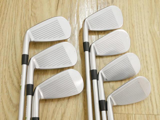 Iron set : Bridgestone : ชุดเหล็ก Bridgestone JGR Hybrid Forged (ตีไกลกว่าตัวอื่น 2 เบอร์) มีเหล็ก 6-P1,P2,Aw (7 ชิ้น) ก้านกราไฟต์ Fujikura Air Speeder (R)