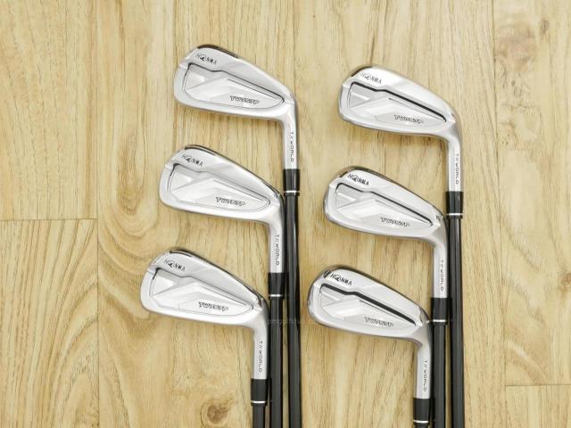 Iron set : Honma : ชุดเหล็ก Honma Tour World TW757P (ออกปี 2022) มีเหล็ก 5-Pw (6 ชิ้น) ก้านกราไฟต์ Honma Vizard 50 Flex R