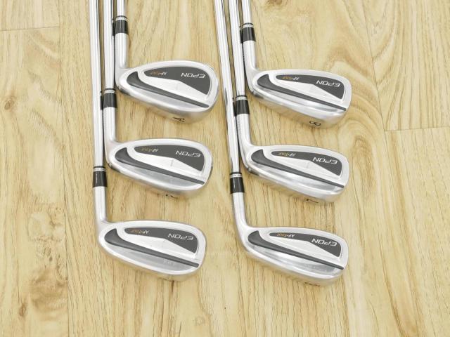 Iron set : Epon : ชุดเหล็ก EPON AF-Tour MC Limited (Forged) (ปี 2020 ตีไกลที่สุด ง่ายที่สุด ของ Epon) มีเหล็ก 6-Pw,Aw (6 ชิ้น) ก้านเหล็ก Shimada NINE Flex S