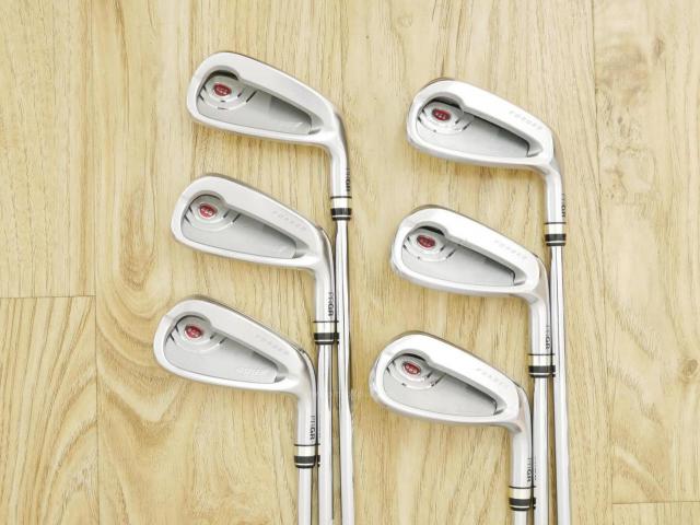 Iron set : PRGR : ชุดเหล็กกระเทย PRGR Egg PF Forged (รุ่นปี 2019 ตีง่ายและไกลมากๆ โกงสุดๆ) มีเหล็ก 6-Pw,Aw (6 ชิ้น) ก้านเหล็ก NS Pro 75 Flex R