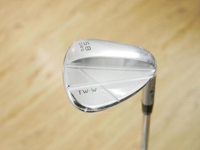 Wedge : Honma : **ของใหม่ ยังไม่แกะพลาสติก** Wedge Honma Tour World TW-W CNC Milled (รุ่นล่าสุด ออกปี 2024) Loft 58 ก้านเหล็ก Dynamic Gold S200