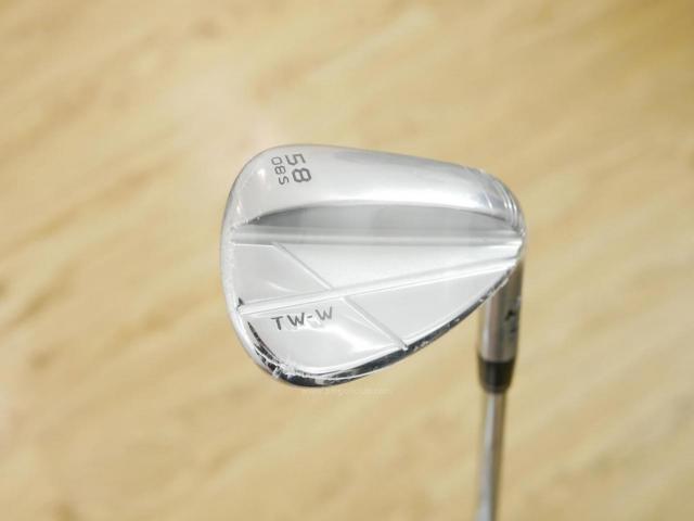 Wedge : Honma : **ของใหม่ ยังไม่แกะพลาสติก** Wedge Honma Tour World TW-W CNC Milled (รุ่นล่าสุด ออกปี 2024) Loft 58 ก้านเหล็ก Dynamic Gold S200