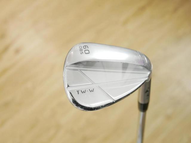 Wedge : Honma : **ของใหม่ ยังไม่แกะพลาสติก** Wedge Honma Tour World TW-W CNC Milled (รุ่นล่าสุด ออกปี 2024) Loft 60 ก้านเหล็ก Dynamic Gold S200