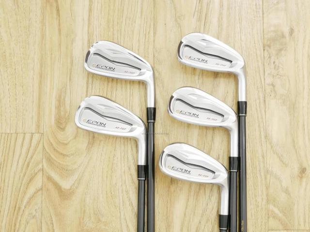 Iron set : Epon : ชุดเหล็ก EPON AF-707 Forged (รุ่นล่าสุด ปี 2024 ใบใหญ่ ตีง่าย ไกล) มีเหล็ก 6-Pw (5 ชิ้น) ก้านกราไฟต์ UST Mamiya ATTAS FF 85 Flex SR