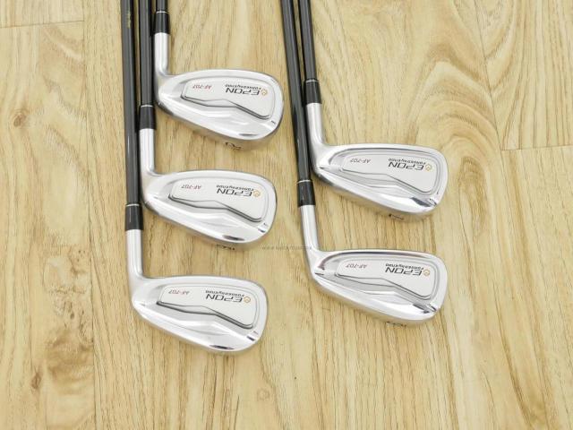 Iron set : Epon : ชุดเหล็ก EPON AF-707 Forged (รุ่นล่าสุด ปี 2024 ใบใหญ่ ตีง่าย ไกล) มีเหล็ก 6-Pw (5 ชิ้น) ก้านกราไฟต์ UST Mamiya ATTAS FF 85 Flex SR