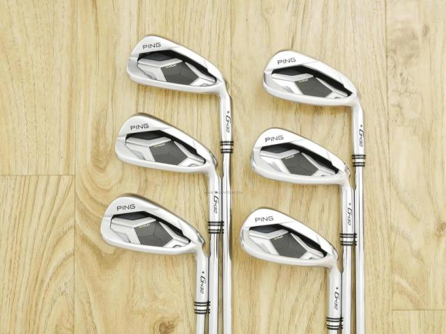 Iron set : Ping : ชุดเหล็ก Ping G430 (รุ่นล่าสุด ออกปี 2022 Japan Spec. ใบใหญ่ ง่าย ไกล) มีเหล็ก 6-W,45 (6 ชิ้น) ก้านเหล็ก NS Pro ZELOS 7 Flex S