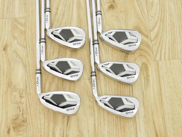 Iron set : Ping : ชุดเหล็ก Ping G430 (รุ่นล่าสุด ออกปี 2022 Japan Spec. ใบใหญ่ ง่าย ไกล) มีเหล็ก 6-W,45 (6 ชิ้น) ก้านเหล็ก NS Pro ZELOS 7 Flex S