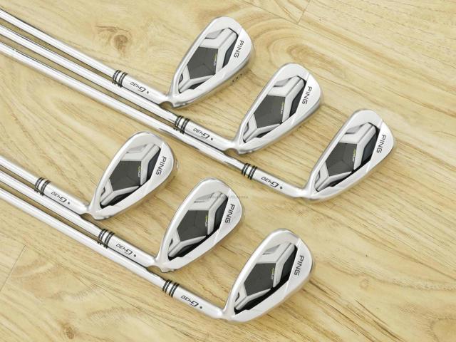 Iron set : Ping : ชุดเหล็ก Ping G430 (รุ่นล่าสุด ออกปี 2022 Japan Spec. ใบใหญ่ ง่าย ไกล) มีเหล็ก 6-W,45 (6 ชิ้น) ก้านเหล็ก NS Pro ZELOS 7 Flex S