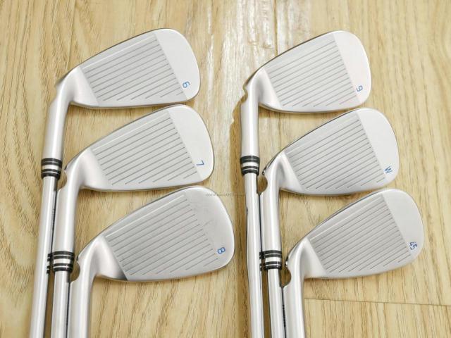 Iron set : Ping : ชุดเหล็ก Ping G430 (รุ่นล่าสุด ออกปี 2022 Japan Spec. ใบใหญ่ ง่าย ไกล) มีเหล็ก 6-W,45 (6 ชิ้น) ก้านเหล็ก NS Pro ZELOS 7 Flex S