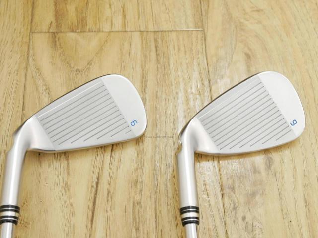 Iron set : Ping : ชุดเหล็ก Ping G430 (รุ่นล่าสุด ออกปี 2022 Japan Spec. ใบใหญ่ ง่าย ไกล) มีเหล็ก 6-W,45 (6 ชิ้น) ก้านเหล็ก NS Pro ZELOS 7 Flex S