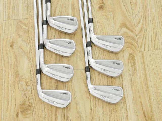 Iron set : Titleist : ชุดเหล็ก Titleist T100 Forged (รุ่นปี 2022) มีเหล็ก 4-Pw (7 ชิ้น) ก้านเหล็ก NS Pro 105T Flex S