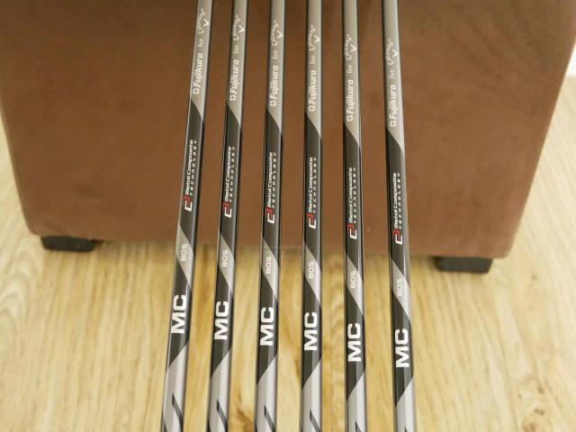 Iron set : Callaway : ชุดเหล็ก Callaway APEX Pro Forged (รุ่นล่าสุด ปี 2024) มีเหล็ก 5-Pw (6 ชิ้น) ก้านกราไฟต์ Fujikura MC 80 Flex S