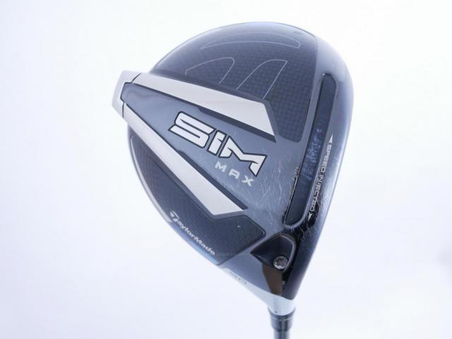 Driver : Taylormade : ไดรเวอร์ Taylormade SIM MAX (รุ่นปี 2020 Japan Spec.) Loft 9 ก้าน Mitsubishi TENSEI TM50 Flex R