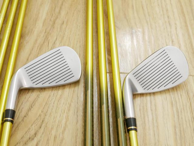 Iron set : Honma : **ก้าน 3 ดาว** ชุดเหล็ก Honma 55th Anniversary Limited Edition (หายากมากๆ) มีเหล็ก 5-11,Aw,Sw (9 ชิ้น) ก้าน ARMRQ Flex R (3 ดาว)