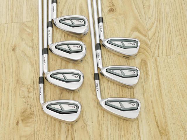 Iron set : Ping : ชุดเหล็ก Ping G730 (รุ่นล่าสุด ปี 2024 Japan Spec. ใบใหญ่ ง่ายที่สุด ไกลที่สุดของ Ping) มีเหล็ก 6-Pw,Aw,50 (7 ชิ้น) ก้านกราไฟต์ Fujikura HL45 Flex R