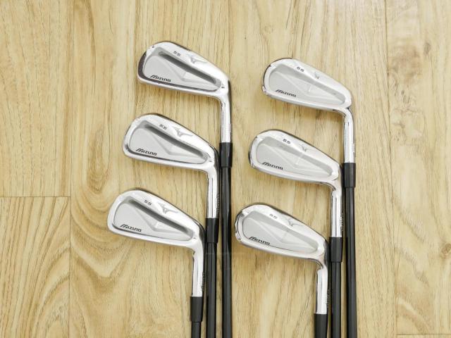 Iron set : Mizuno : ชุดเหล็ก Mizuno MP-55 (Forged) มีเหล็ก 5-Pw (6 ชิ้น) ก้านกราไฟต์ Flex R