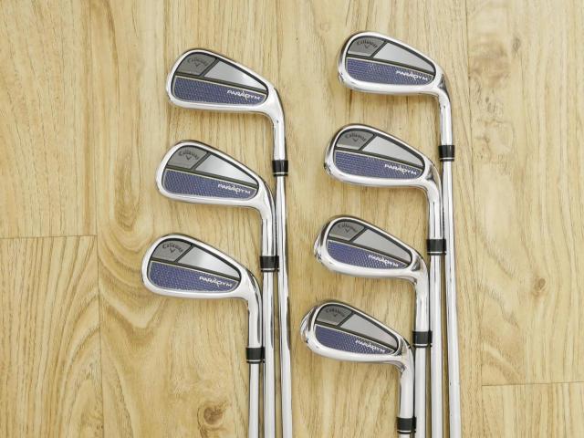 Iron set : Callaway : ชุดเหล็ก Callaway Paradym (ออกปี 2023 Japan Spec.) มีเหล็ก 6-Pw,Aw,52 (7 ชิ้น) ก้านเหล็ก NS Pro 950 NEO Flex S