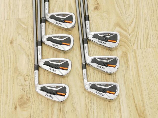 Iron set : Honma : ชุดเหล็ก Honma Tour World TW747P (รุ่นปี 2019) มีเหล็ก 5-11 (7 ชิ้น) ก้านกราไฟต์ Honma Vizard 50 Flex R