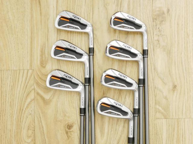 Iron set : Honma : ชุดเหล็ก Honma Tour World TW747P (รุ่นปี 2019) มีเหล็ก 5-11 (7 ชิ้น) ก้านกราไฟต์ Honma Vizard 50 Flex R