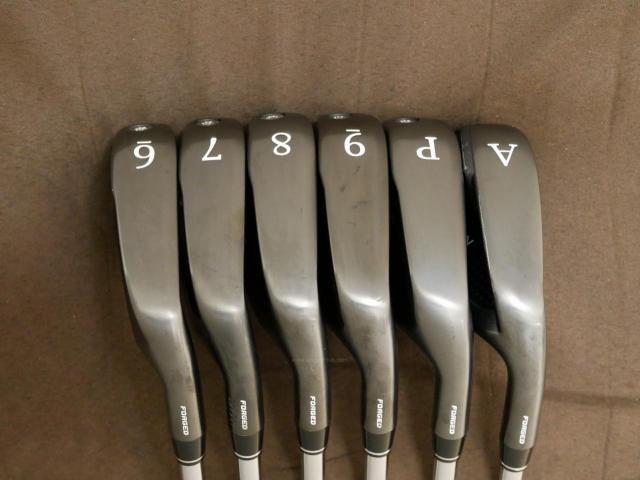 Iron set : Epon : ชุดเหล็ก EPON EF-02I Forged (ออกปี 2022 ใบใหญ่ ตีง่าย ไกล) มีเหล็ก 6-Pw,Aw (6 ชิ้น) ก้านเหล็ก NS Pro 850 NEO Flex S