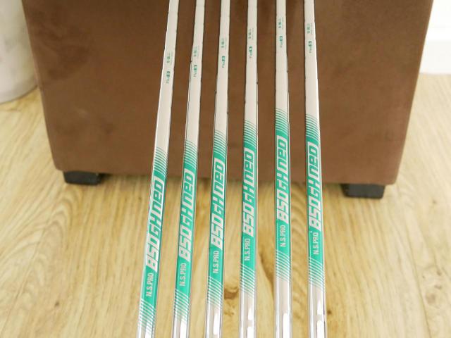 Iron set : Epon : ชุดเหล็ก EPON EF-02I Forged (ออกปี 2022 ใบใหญ่ ตีง่าย ไกล) มีเหล็ก 6-Pw,Aw (6 ชิ้น) ก้านเหล็ก NS Pro 850 NEO Flex S