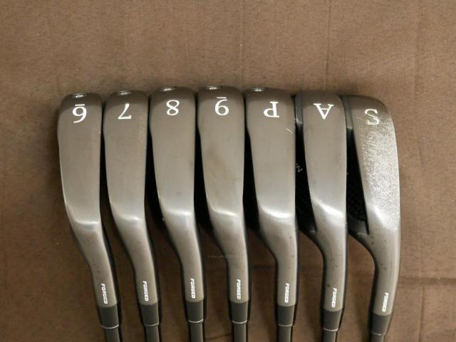 Iron set : Epon : ชุดเหล็ก EPON EF-02I Forged (ออกปี 2022 ใบใหญ่ ตีง่าย ไกล) มีเหล็ก 6-Pw,Aw,Sw (7 ชิ้น) ก้านกราไฟต์ Graphite Design RAUNE i75 Flex S