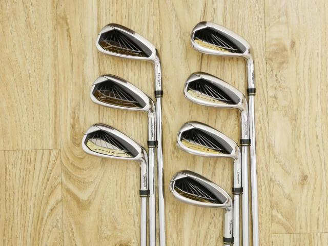 Iron set : Tsuruya : ชุดเหล็ก Tsuruya S-II (ใบใหญ่ ตีง่าย) มีเหล็ก 5-Pw,Sw (7 ชิ้น) ก้านเหล็ก NS Pro 950 Flex R