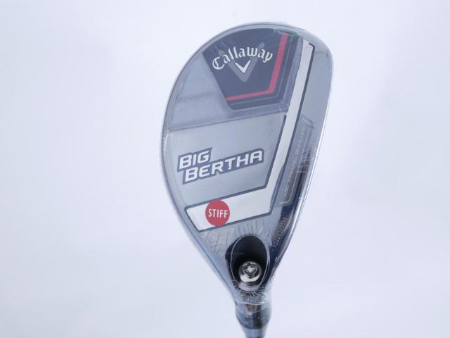 Fairway Wood : callaway : **ของใหม่ ยังไม่แกะพลาสติก** ไม้กระเทย Callaway Big Bertha (รุ่นล่าสุด ปี 2023 Japan Spec.) Loft 24 ก้าน Fujikura Speeder NX Flex S