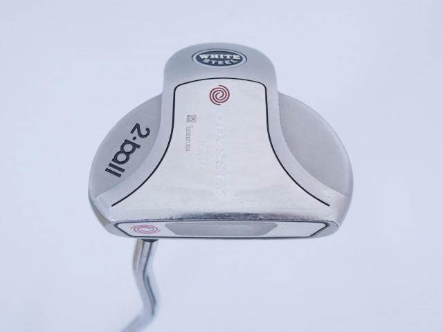 Putter : All : พัตเตอร์ Odyssey White Steel 2-ball MID ยาว 33 นิ้ว