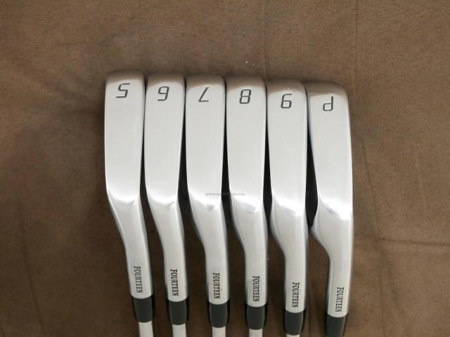 Iron set : Fourteen : ชุดเหล็ก Fourteen FH900 Forged (ปี 2019 นุ่มมากๆ) มีเหล็ก 5-Pw (6 ชิ้น) ก้านเหล็ก NS Pro MODUS 125 Flex S