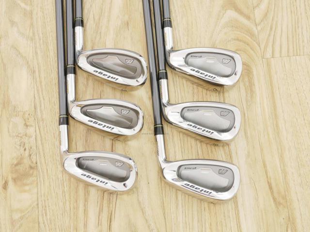 Iron set : Mizuno : ชุดเหล็ก Mizuno Intage Ti-Face (รุ่นท๊อป ใบใหญ่ ตีไกลมาก) มีเหล็ก 7-Pw,Aw,Sw (6 ชิ้น) ก้านกราไฟต์ Flex R2