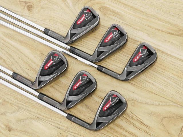 Iron set : Callaway : ชุดเหล็ก Callaway RAZR X Black มีเหล็ก 5-Pw (6 ชิ้น) ก้านเหล็ก NS Pro 950 Flex S