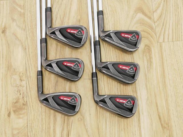 Iron set : Callaway : ชุดเหล็ก Callaway RAZR X Black มีเหล็ก 5-Pw (6 ชิ้น) ก้านเหล็ก NS Pro 950 Flex S