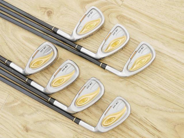 Iron set : Honma : ชุดเหล็ก Honma TwinMarks TM-503 มีเหล็ก 6-11,Sw (7 ชิ้น) ก้านกราไฟต์ Honma TK-353 Twin Kick Flex R (2 ดาว)