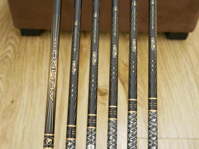 Iron set : Honma : ชุดเหล็ก Honma Beres Black Forged (รุ่นล่าสุด ปี 2022 สวยมากๆ) มีเหล็ก 6-11 (6 ชิ้น เทียบเท่า 5-Pw) ก้าน ARMRQ MX Flex R