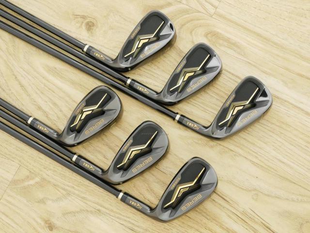 Iron set : Honma : ชุดเหล็ก Honma Beres Black Forged (รุ่นล่าสุด ปี 2022 สวยมากๆ) มีเหล็ก 6-11 (6 ชิ้น เทียบเท่า 5-Pw) ก้าน ARMRQ MX Flex R