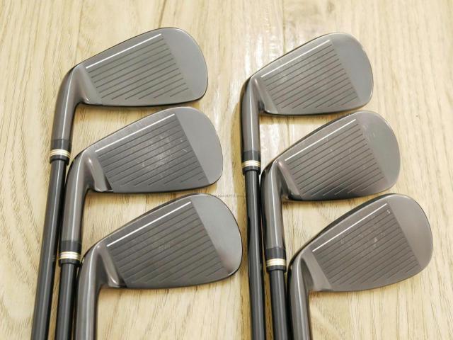 Iron set : Honma : ชุดเหล็ก Honma Beres Black Forged (รุ่นล่าสุด ปี 2022 สวยมากๆ) มีเหล็ก 6-11 (6 ชิ้น เทียบเท่า 5-Pw) ก้าน ARMRQ MX Flex R