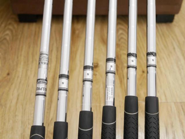 Iron set : Other Brand : ชุดเหล็กกระเทย Cleveland Hi-Bore XLi (ตีง่ายมากๆ) มีเหล็ก 5-Pw (6 ชิ้น) ก้านเหล็ก NS Pro Flex S