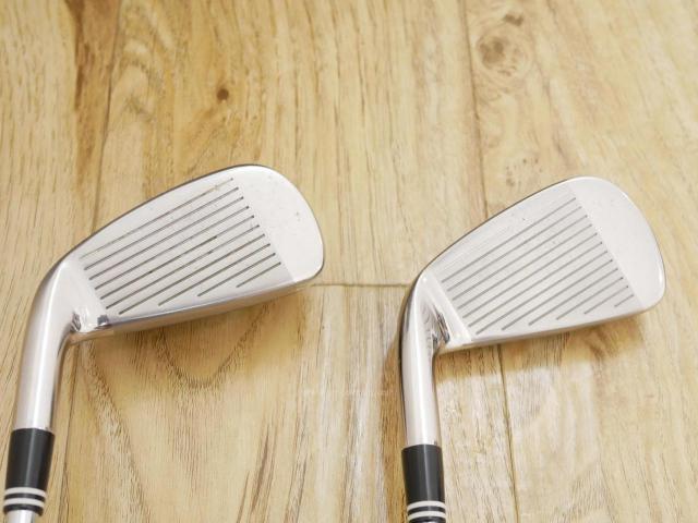 Iron set : Other Brand : ชุดเหล็กกระเทย Cleveland Hi-Bore XLi (ตีง่ายมากๆ) มีเหล็ก 5-Pw (6 ชิ้น) ก้านเหล็ก NS Pro Flex S