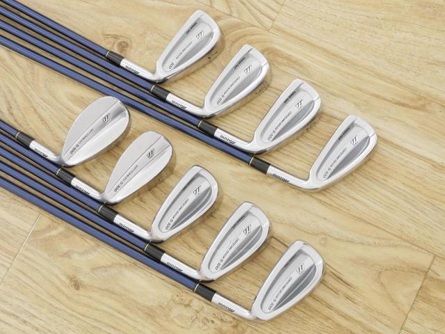 Iron set : Mizuno : ชุดเหล็ก Mizuno S-100 Forged มีเหล็ก 4-Pw,Aw,Sw (9 ชิ้น) ก้านกราไฟต์ Flex R