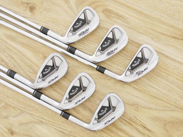 Iron set : Callaway : ชุดเหล็ก Callaway APEX Forged (รุ่นปี 2022) มีเหล็ก 5-Pw (6 ชิ้น) ก้านเหล็ก NS Pro Modus 105 Flex S