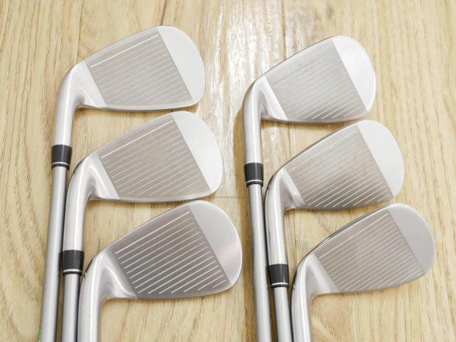 Iron set : PRGR : ชุดเหล็ก PRGR RS Titanium Face (ออกปี 2017 ตีไกล) มีเหล็ก 6-Pw,Aw (6 ชิ้น) ก้านกราไฟต์ M-40 (Flex SR)