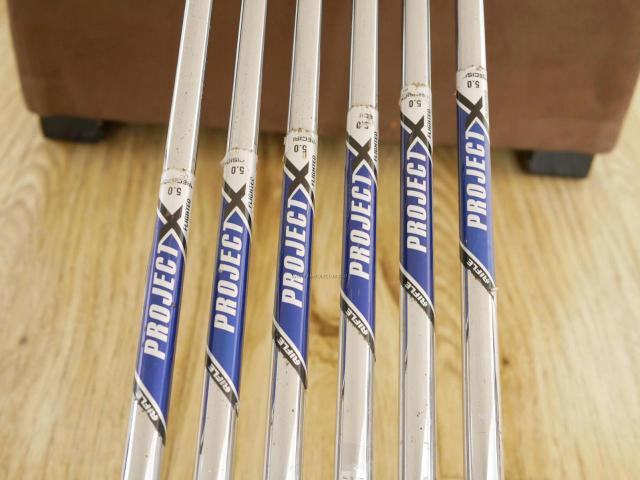 Iron set : PRGR : ชุดเหล็ก PRGR ID Nabla RS Forged มีเหล็ก 5-Pw (6 ชิ้น) ก้านเหล็ก Project X 5.0 Flex SR